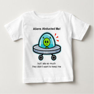 T-shirt Pour Bébé Abduction étrangère
