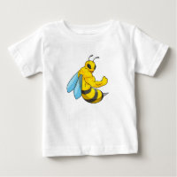 Abeille comme culturiste