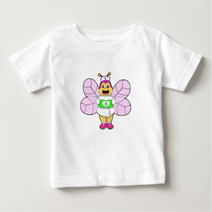 T-shirt Pour Bébé Abeille en tant qu'infirmière avec trousse First a