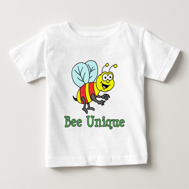 T-shirt Pour Bébé Abeille unique (Devant)