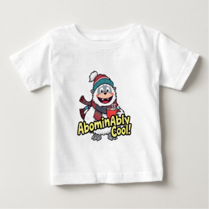 T-shirt Pour Bébé Abominablement Cool Winter Yeti Design