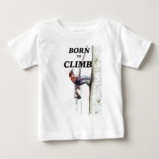 T-shirt Pour Bébé Aboriste Arbre chirurgien Anniversaire cadeau prés (Devant)