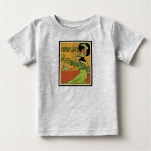 T-shirt Pour Bébé Absinthe 1890s Style