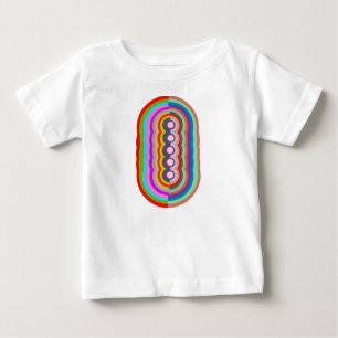 T-shirt Pour Bébé Abstrait à nouveau