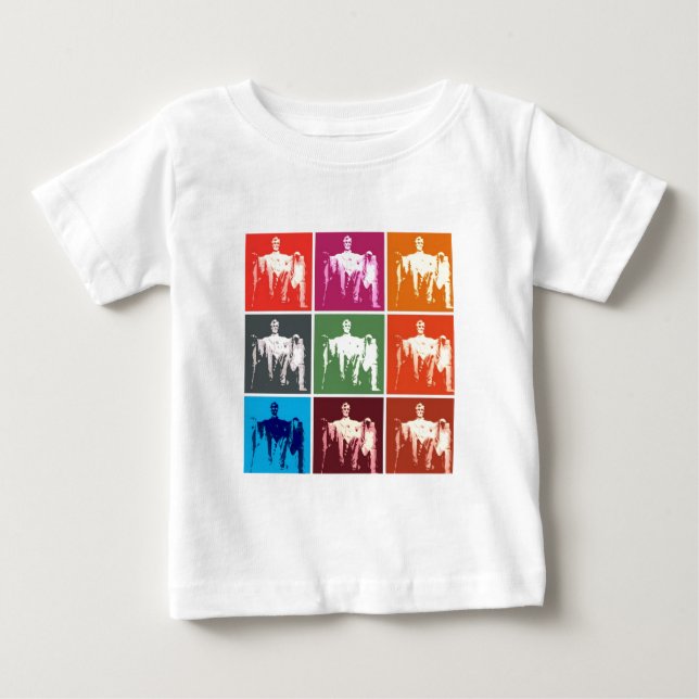 T-shirt Pour Bébé Abstrait commémoratif Lincoln (Devant)