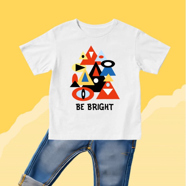 T-shirt Pour Bébé Abstrait géométrique (Créateur téléchargé)