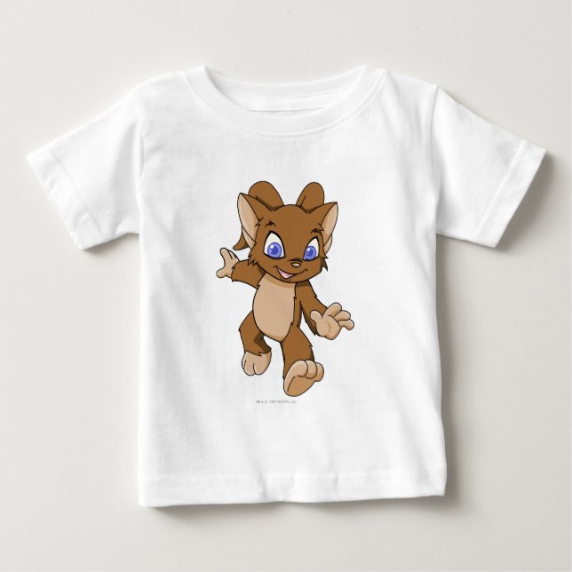 T-shirt Pour Bébé Acara Brown (Devant)