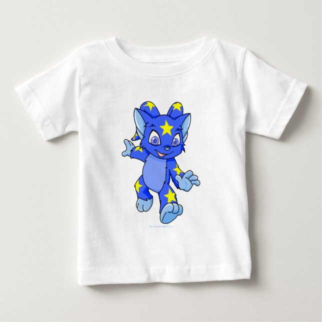 T-shirt Pour Bébé Acara étoilé Excited (Devant)