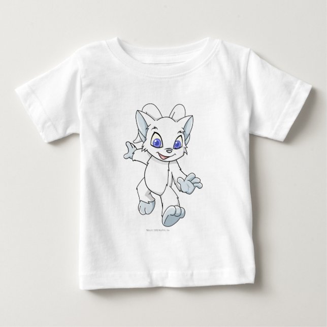 T-shirt Pour Bébé Acara White (Devant)