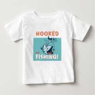 T-shirt Pour Bébé Accompagné sur la pêche