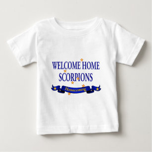 T-shirt Pour Bébé Accueil Bienvenue Scorpions