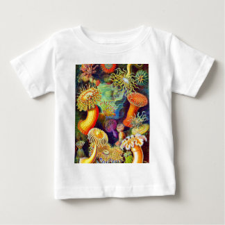 T-shirt Pour Bébé Actinies d'Ernst Haeckel
