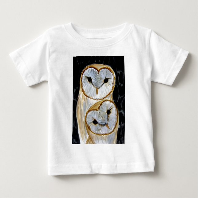T-shirt Pour Bébé ad2barnowl10x15.jpg (Devant)