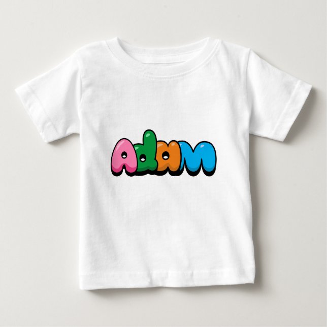 T-shirt Pour Bébé Adam (Devant)