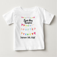 Adopté par Foster Care - Custom Name Shirt