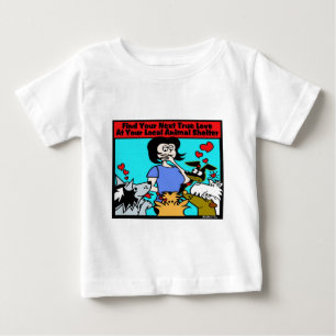 T-shirt Pour Bébé Adoptez