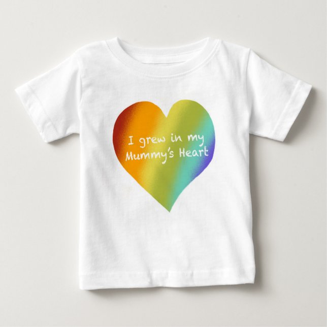 T-shirt Pour Bébé Adoption (Devant)