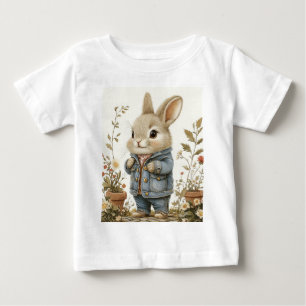 T-shirt Pour Bébé Adorable Petit Elmer le lapin