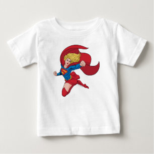 T-shirt Pour Bébé Adorable Stance Supergirl