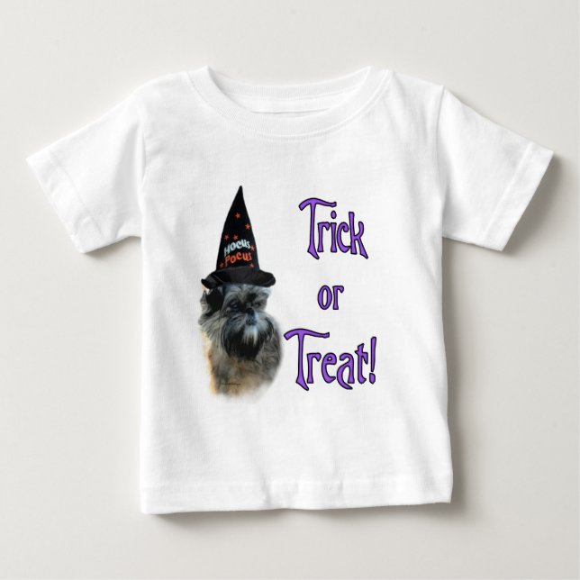 T-shirt Pour Bébé Affenpinscher Trick (Devant)