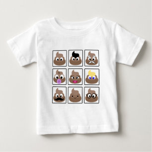 T-shirt Pour Bébé Afficher plusieurs faces