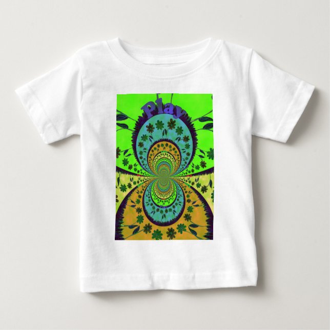 T-shirt Pour Bébé Africain traditionnel Hakuna Matata Couleurs.png (Devant)