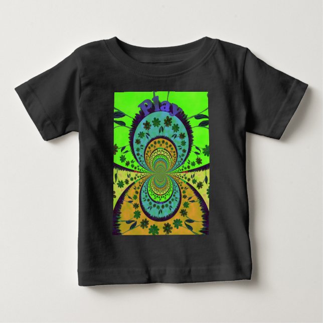 T-shirt Pour Bébé Africain traditionnel Hakuna Matata Couleurs.png (Devant)