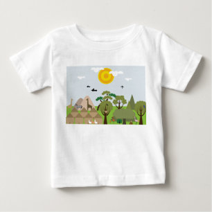 T-shirt Pour Bébé Afrique
