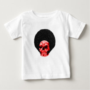 T-shirt Pour Bébé Afro Noir Crâne Rouge Exemple Le MUSÉE Zazzle Gif
