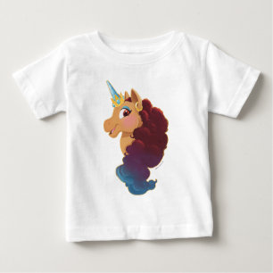 T-shirt Pour Bébé Afro Unicorn   Divine la licorne