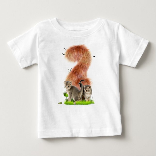 T-shirt Pour Bébé Âge de deux ans (Devant)