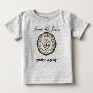 T-shirt Pour Bébé Agent junior