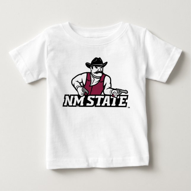 T-shirt Pour Bébé Aggies de l'État du Nouveau-Mexique (Devant)