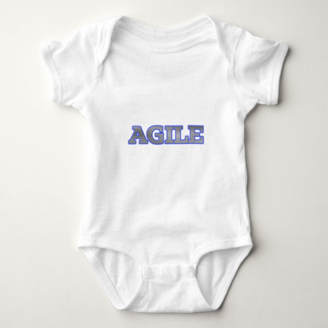 T-SHIRT POUR BÉBÉ AGILE (Devant)