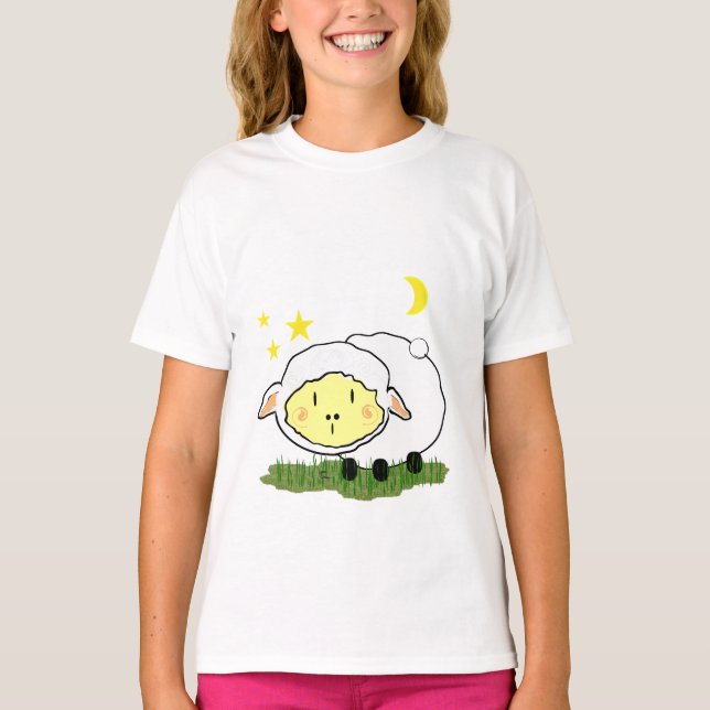 T-shirt Pour Bébé Agneau de brebis (Devant)