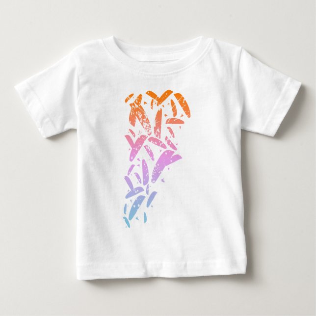 T-shirt Pour Bébé Agneau de parapente (Devant)