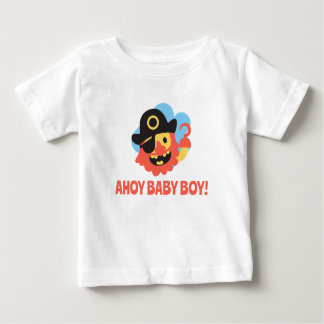T-shirt Pour Bébé Ahoy Baby Boy