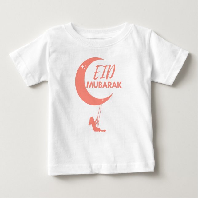 T-shirt Pour Bébé Aïd Moubarak (Devant)