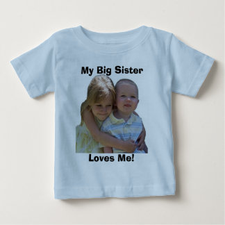 T-shirt Pour Bébé aidan 3, Ma Grande Soeur, M'Aime !