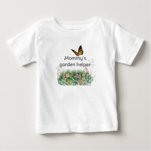 T-shirt Pour Bébé Aide de jardin de fleurs sauvages Tout-petit /