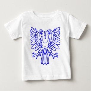 T-shirt Pour Bébé Aigle à deux têtes - bleu