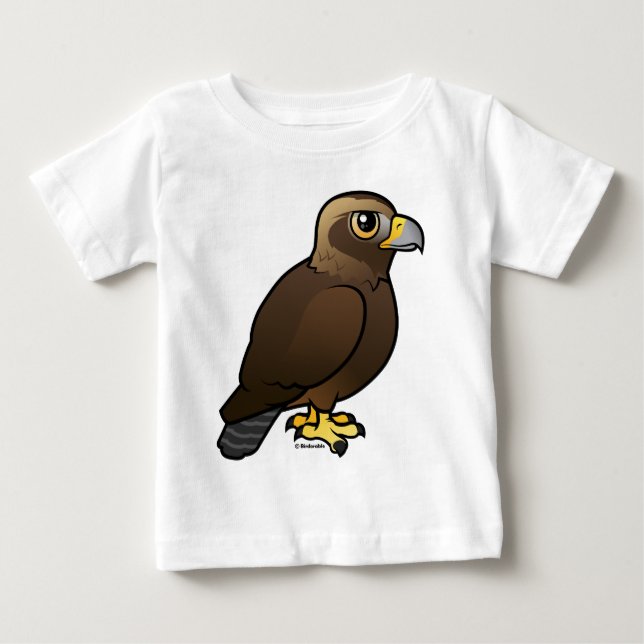 T-shirt Pour Bébé Aigle d'or (Devant)