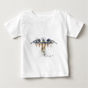 T-shirt Pour Bébé Aigle patriotique, US/USA, drapeau SAD