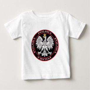 T-shirt Pour Bébé Aigle rond Polska
