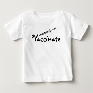 T-shirt Pour Bébé Aiguille de vaccination