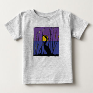 T-shirt Pour Bébé Aiguille parmi les roseaux Bébé Tee