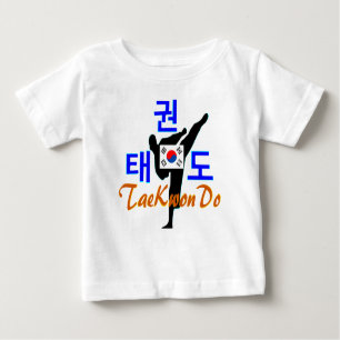 T-shirt Pour Bébé ☯ Aimez ✔ Martial Coréen-TaeKwonDo Toddler