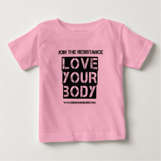 T-shirt Pour Bébé Aimez votre corps