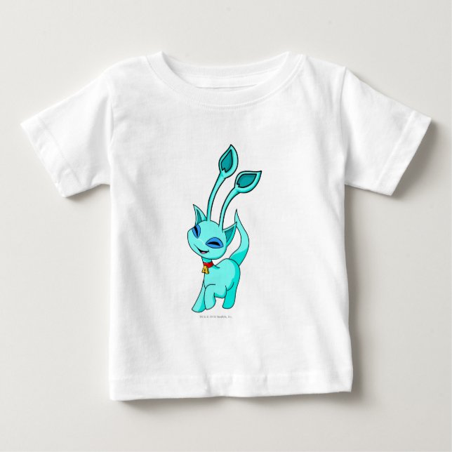 T-shirt Pour Bébé Aisha Blue (Devant)