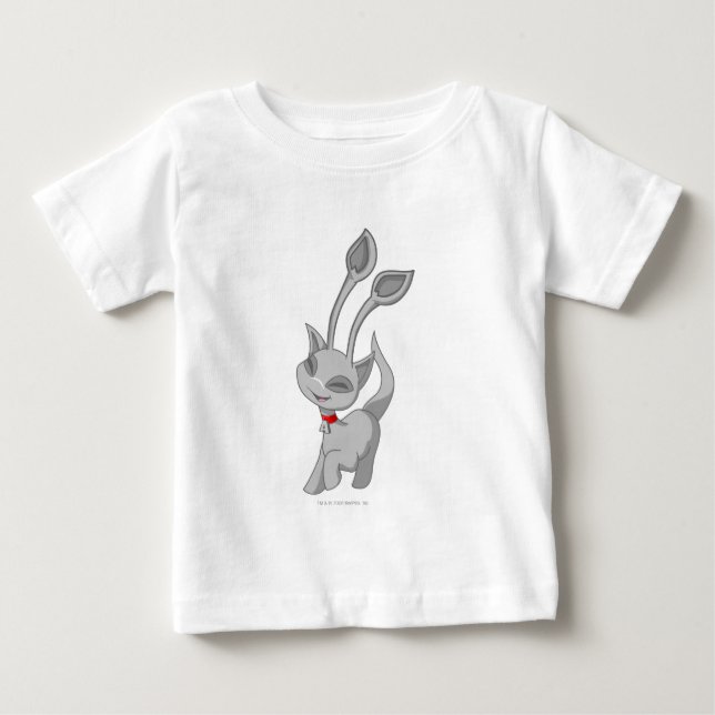 T-shirt Pour Bébé Aisha Silver (Devant)